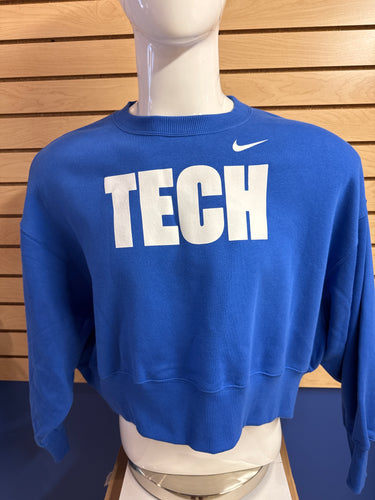 La Tech Royal Womens Phoenix Crop