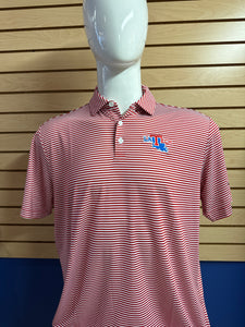 La Tech Mens Red Club Polo