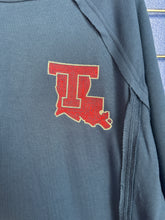 La Tech Womens Navy Slouchy Crew