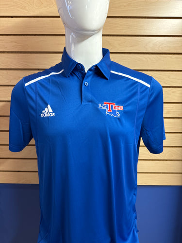 La Tech Mens Full Logo Polo