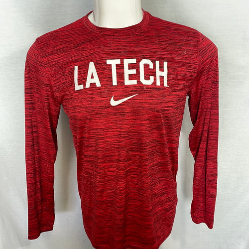 LaTech Nike Red Long Sleeve Shirt