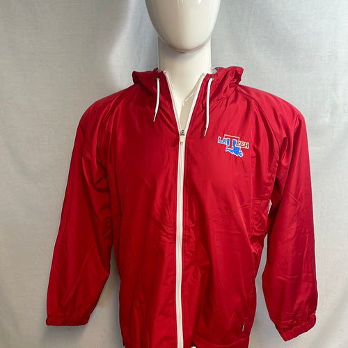 La Tech Red Windbreaker