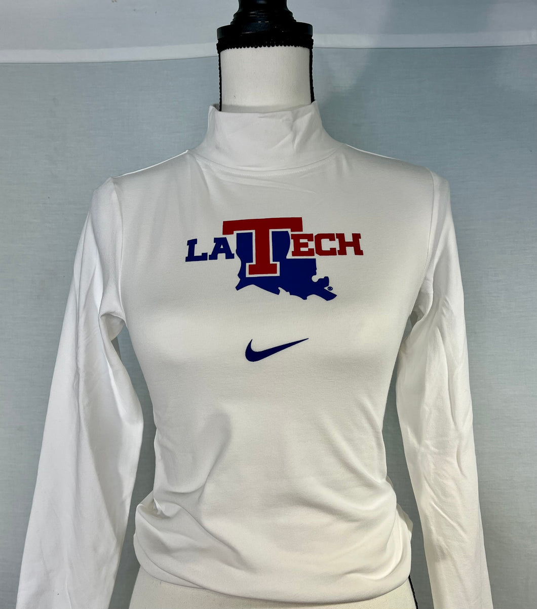 La Tech Womens Mock Neck Top