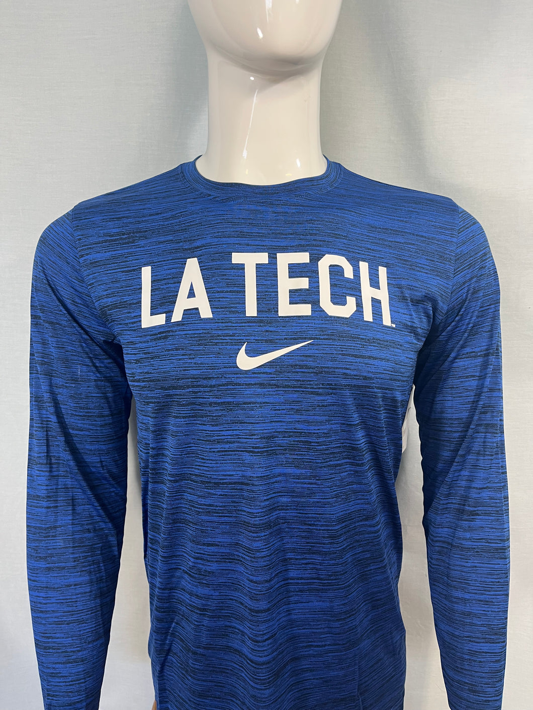 LaTech Nike Royal Long Sleeve Velocity Shirt