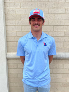 La Tech Mens Whitecap Double Hit Polo