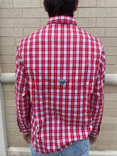 La Tech Mens Red Tamiami Long Sleeve Shirt