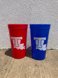 La Tech 32oz Tailgate Cups
