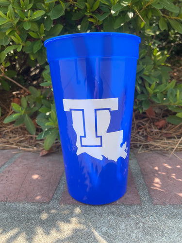 La Tech 32oz Royal Tailgate Cups - 5 pack