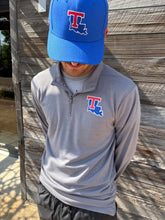 La Tech Mens Intensity Gun Smoke 1/4 Zip