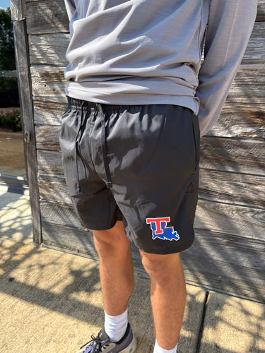 La Tech Mens Black Flow Shorts