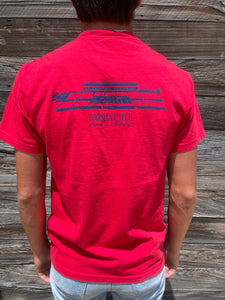 La Tech Red Stadium Tee