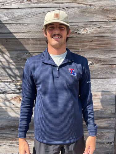 La Tech Mens Pack it up 1/4 Zip