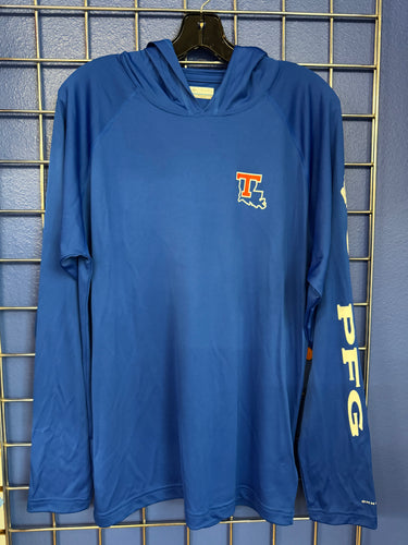 La Tech Men's Blue Dri-fit Hoodie