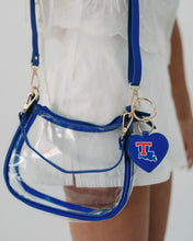 La Tech Royal Heart Charm