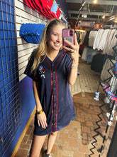 La Tech Womens Sequin Baseball Dress