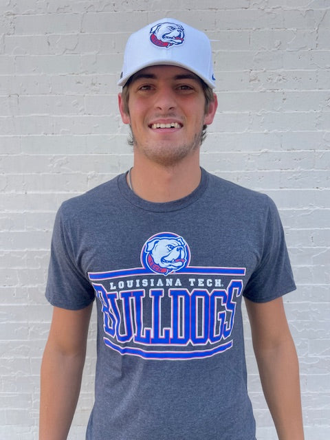 La Tech Bulldogs Charcoal Tee