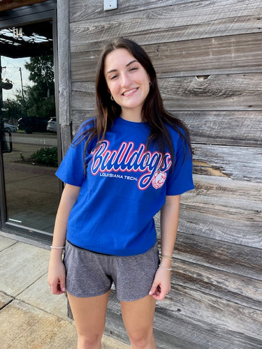 La Tech Bulldogs Cruiser Tee Royal