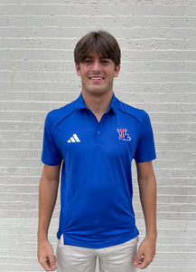 LA Tech Mens Adidas Royal Classic Polo