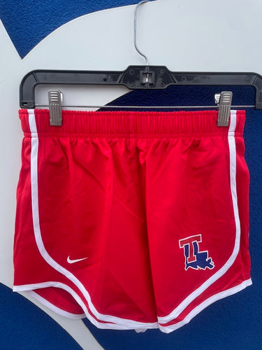 LA Tech Women’s Nike Dry Fit Shorts - Red
