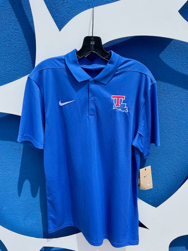 La Tech Mens Royal Victory Polo