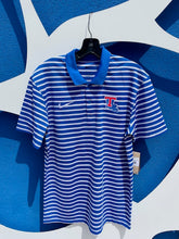 La Tech Mens Royal Loyal Stripe Polo