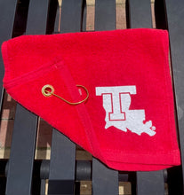 LA Tech Red Golf Towel