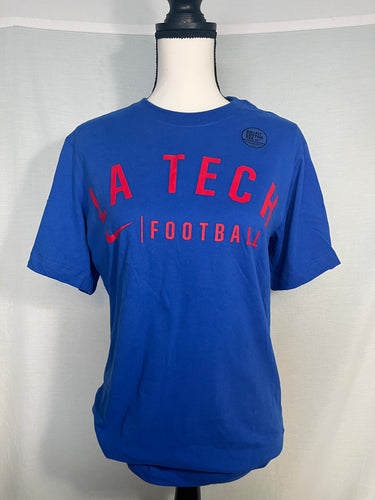 LA Tech Royal Blue Football Tee