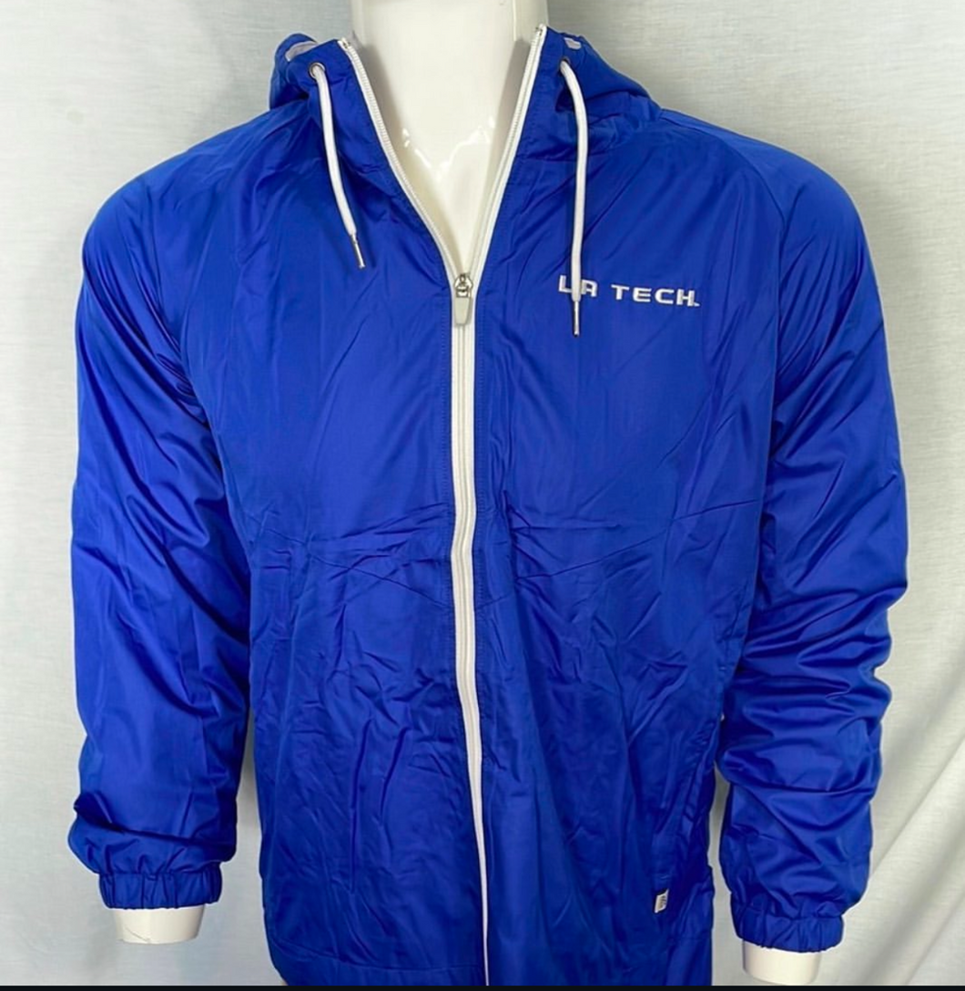 La Tech Mens Royal Windbreaker