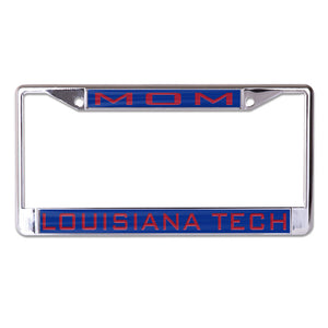 "Mom" Louisiana Tech license plate frame